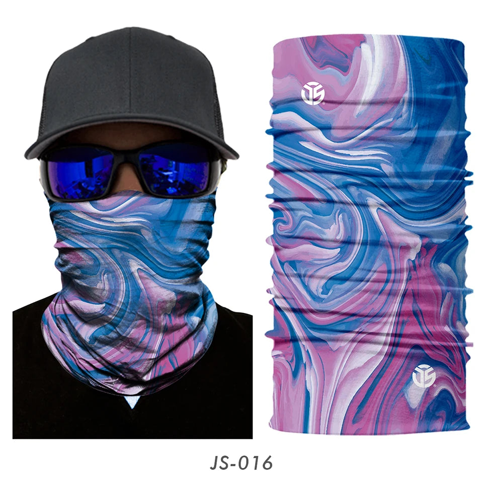 3D Galaxy Print Pannband Bandana - Fuktavledande, UV-skydd - Unisex sommar-/vintersporttillbehör