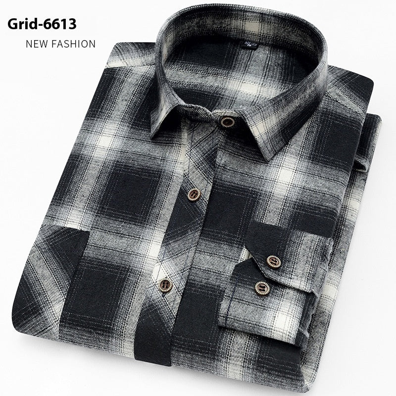 Chaqueta-camisa de moda, fácil de combinar, para hombre