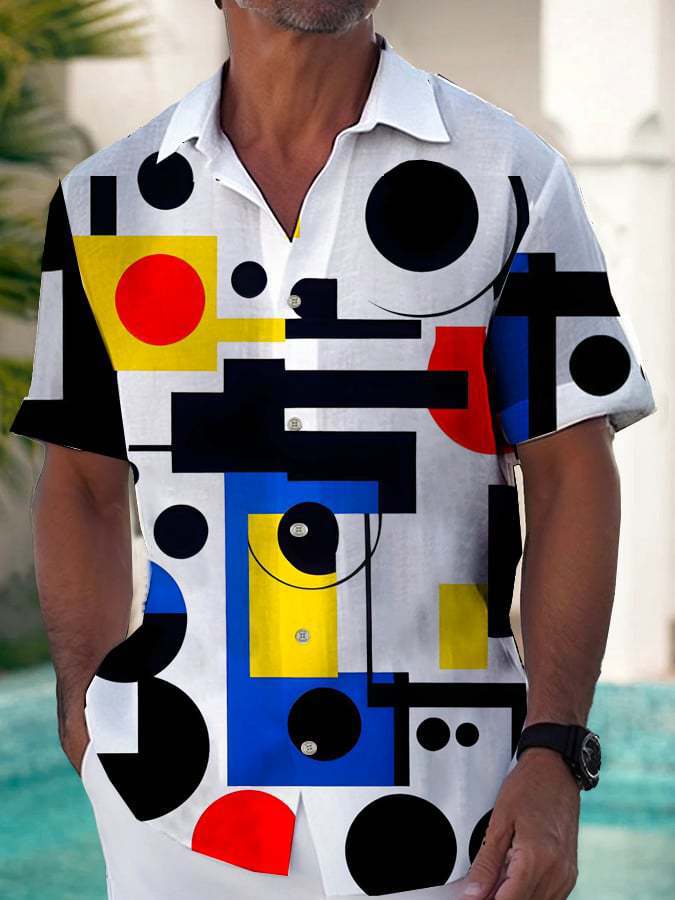 Camisa estampada para hombre