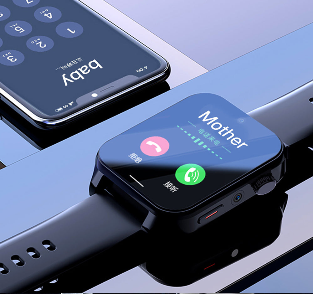 Smartklocka med stor 2,0-tums skärm, utvecklad för underhåll och mobil användning direkt från handen.