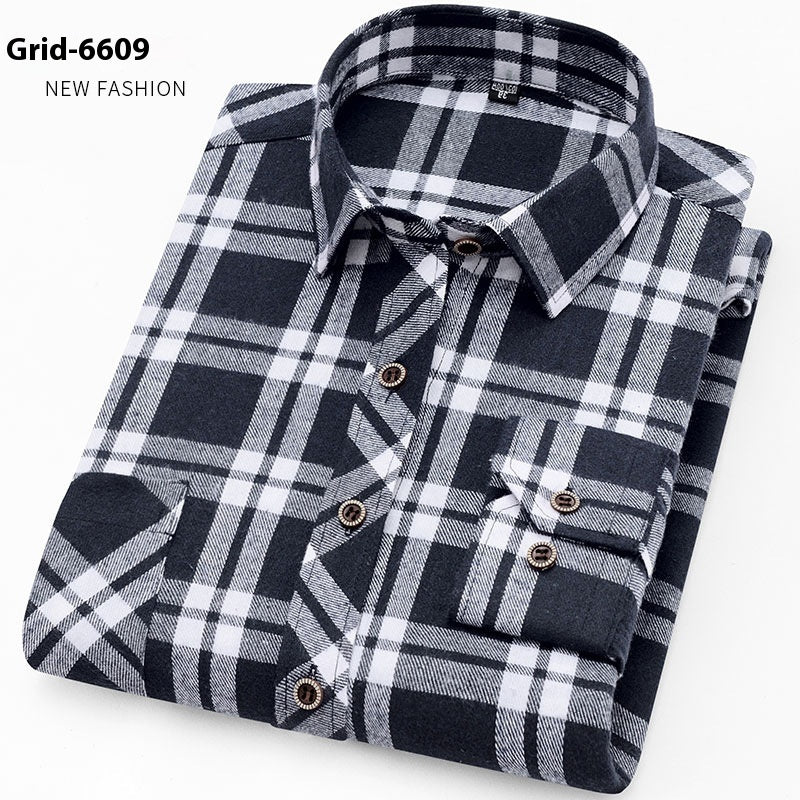 Chaqueta-camisa de moda, fácil de combinar, para hombre