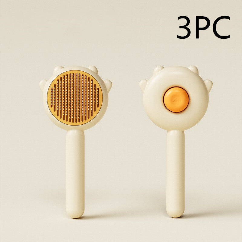 Denna pälsborste för husdjur är framtagen för regelbunden vård av hundar och katter.