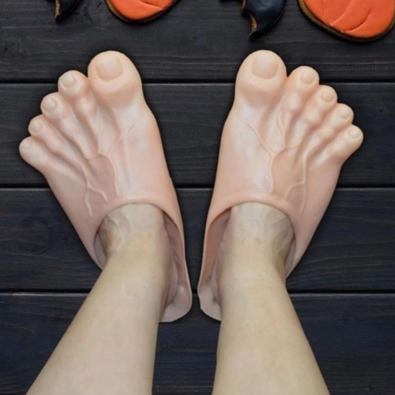 Pantuflas falsas estilo barefoot engañosas