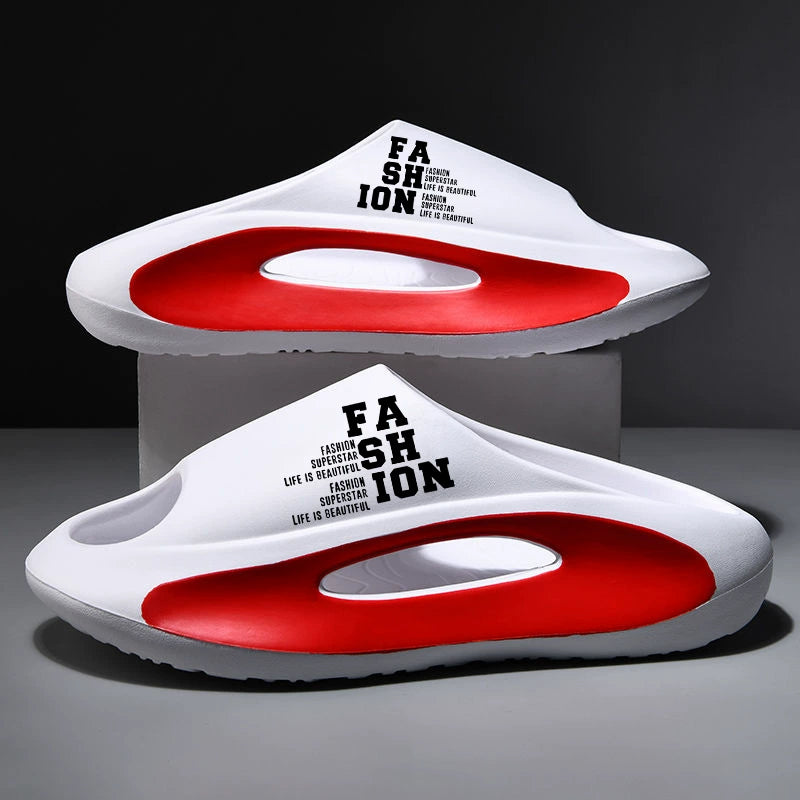 Lässige Herren-Plateau-Hausschuhe mit weicher, rutschfester Sohle