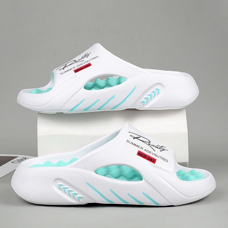 Pantuflas de masaje para pies para hombre, antideslizantes y desodorizantes