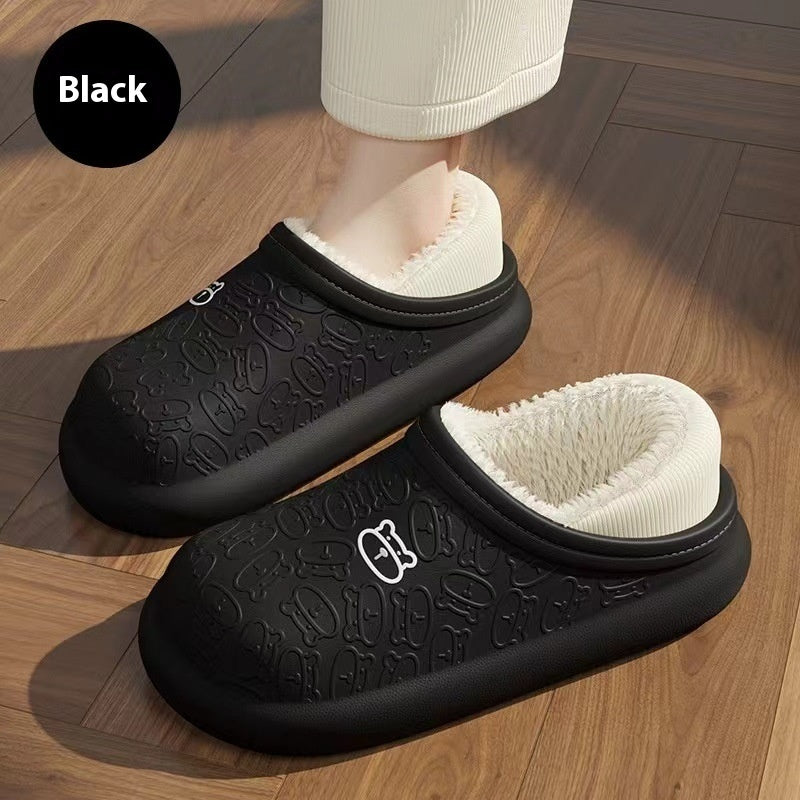 Pantuflas de Algodón para Mujer para Interior, Otoño e Invierno