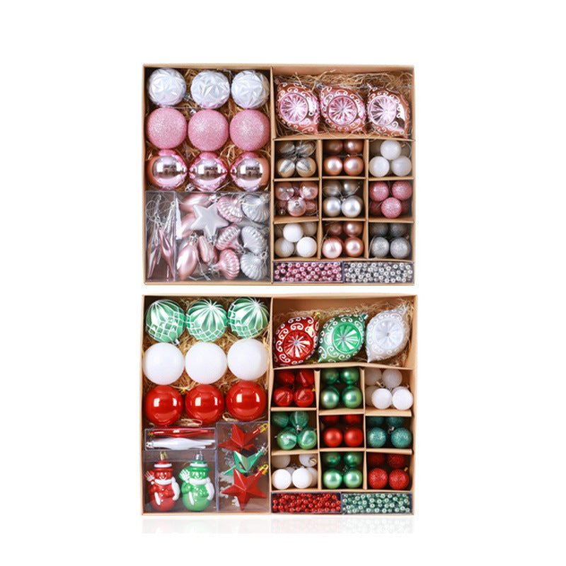 Julkulor &amp; Specialformade Julgranshängen – 90-pack