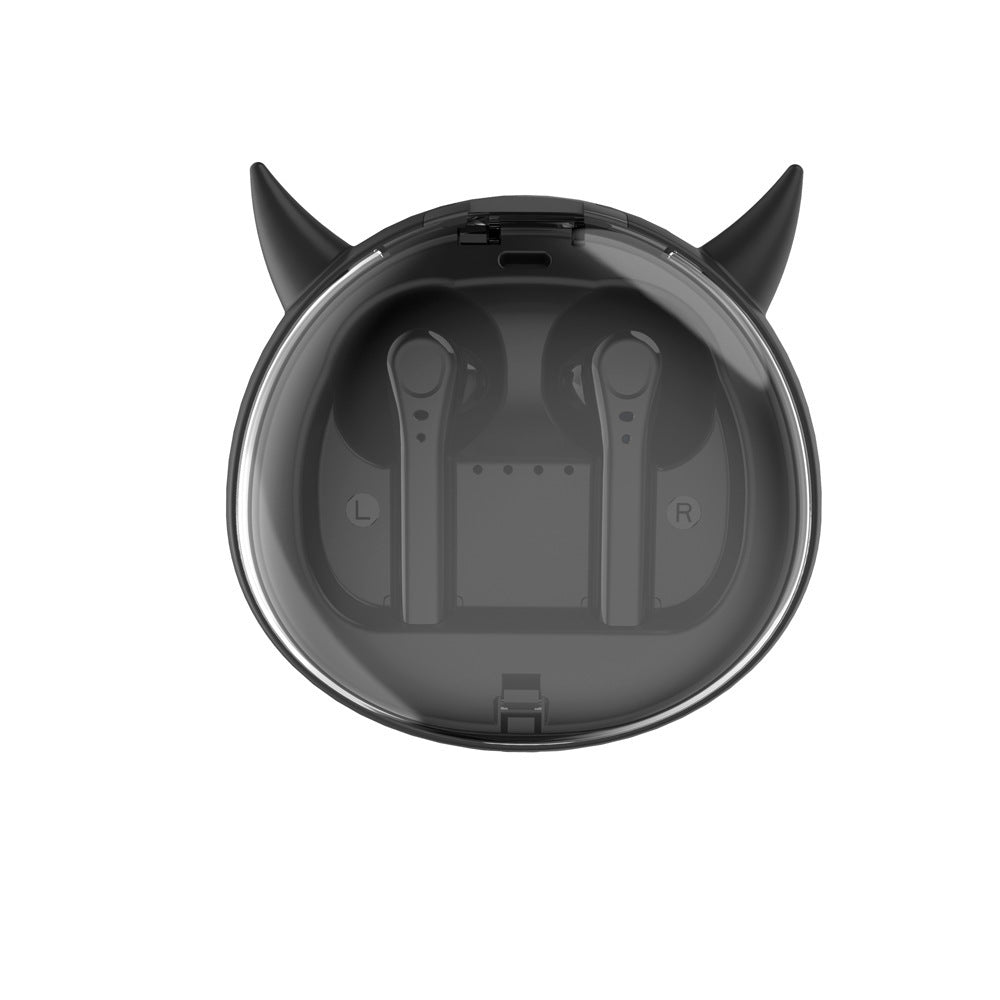 Macaron Red Tws5.0 Trådlöst Bluetooth-headset 