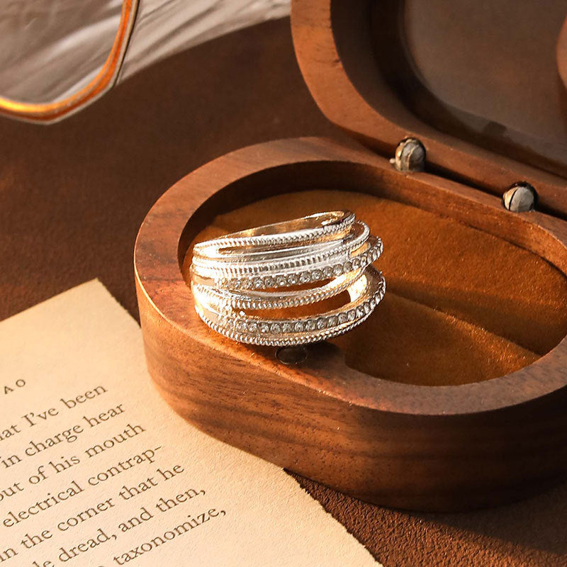 Luxury High-grade Sense Ring Jewelry