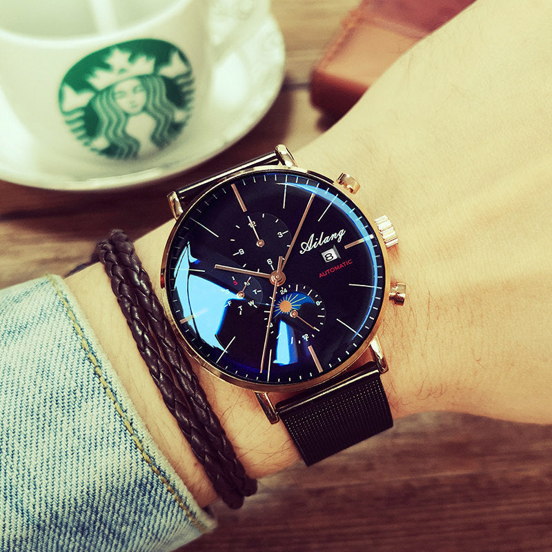 För dig som vill ha en robust, vattentät och mångsidig herrklocka