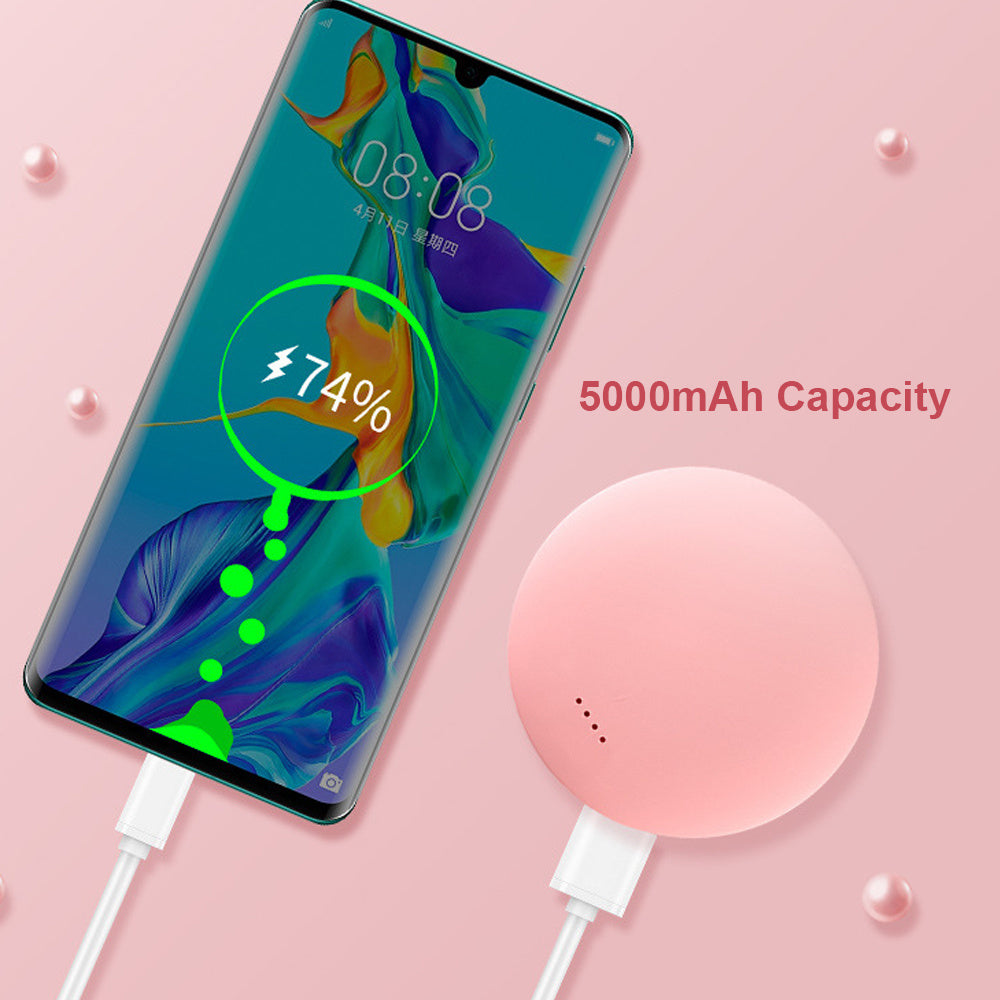 Mini USB-handvärmare powerbank