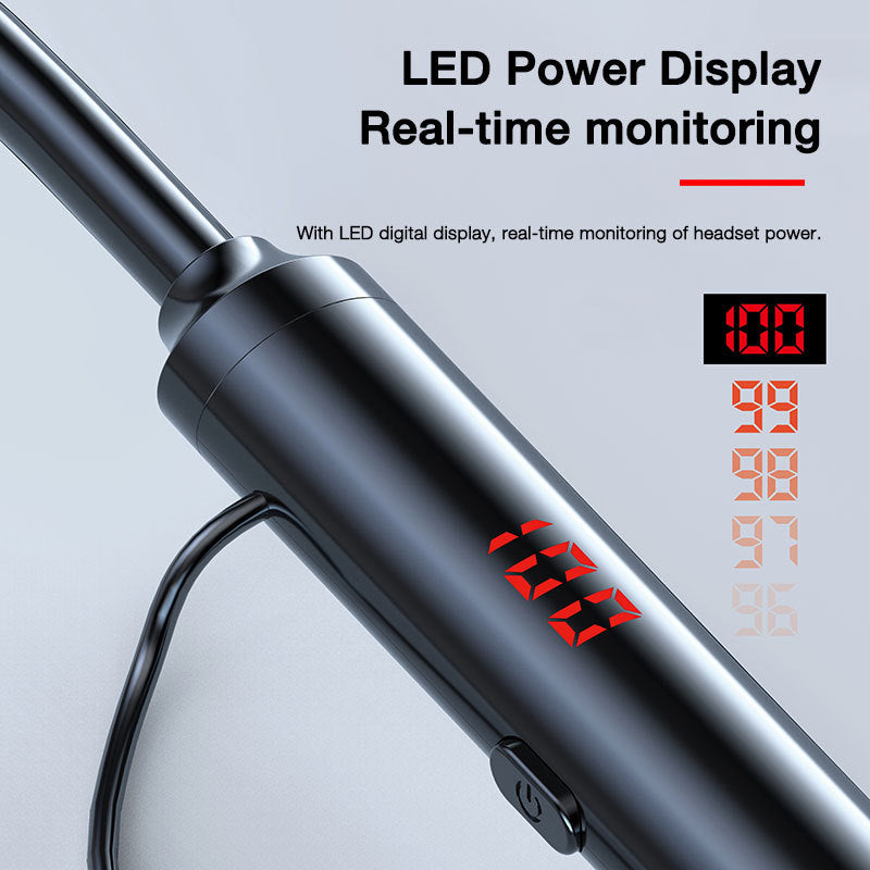 Trådlösa sporthörlurar med nackband