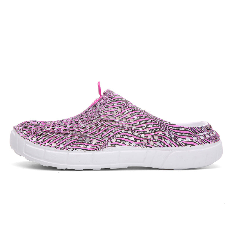 Zapatillas de mujer con aberturas