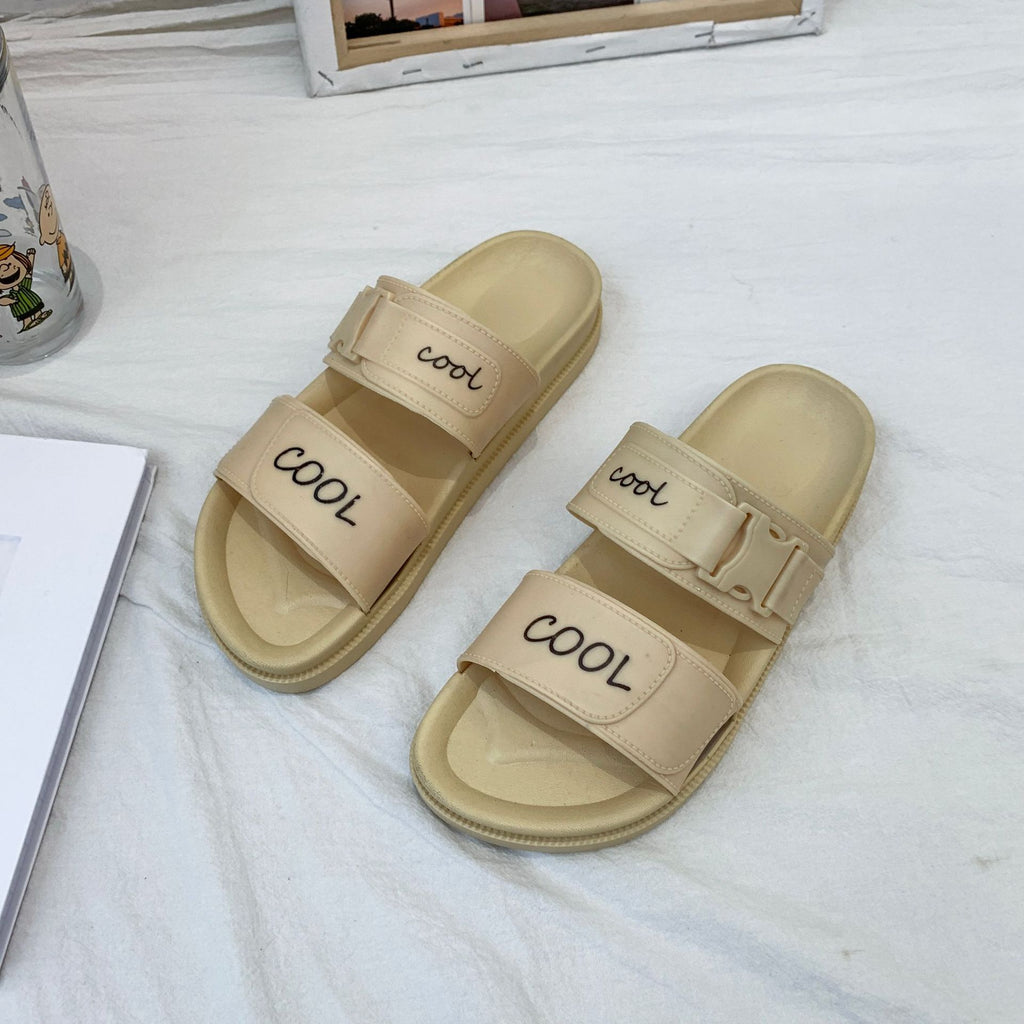 Sandalias y chanclas planas de mujer de moda