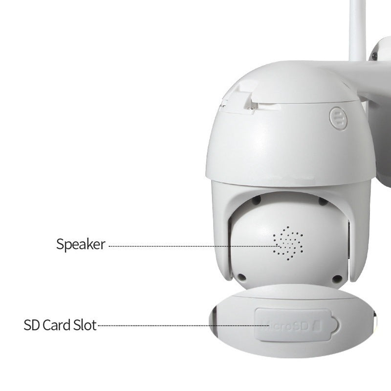 Tuy2.5 Bollmaskin Utomhus Vattentät Wifi Webbkamera