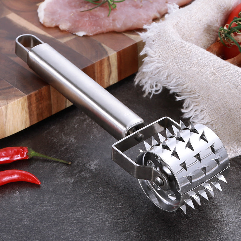 Stainless Steel Meat Tenderizer, Meat Tenderizer, Meat Mincer, Steak Meat Wheel