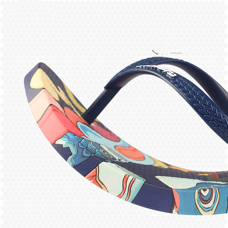 Tongs Black Horse pour femme, tendance mode, antidérapantes, style « net red »