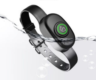 Elektriskt hundhalsband Vattentätt hundträningshalsband Uppladdningsbart fjärrstyrt hundhalsband för skallkontroll Anti-skall Husdjurstränare Stötdämpande vibration