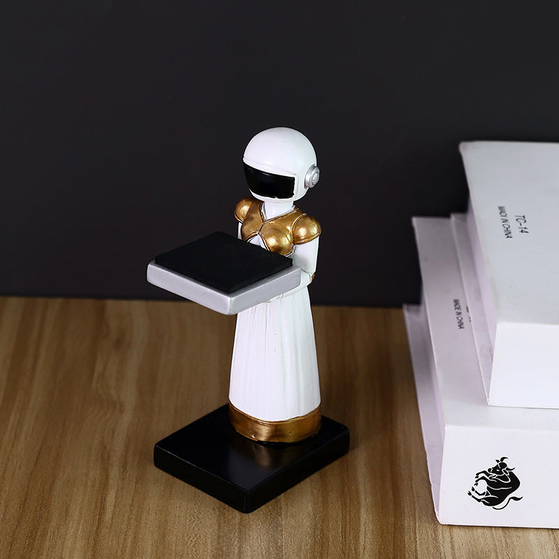 Dekorativt klockställ i farfar-design – för förvaring och display av armbandsur