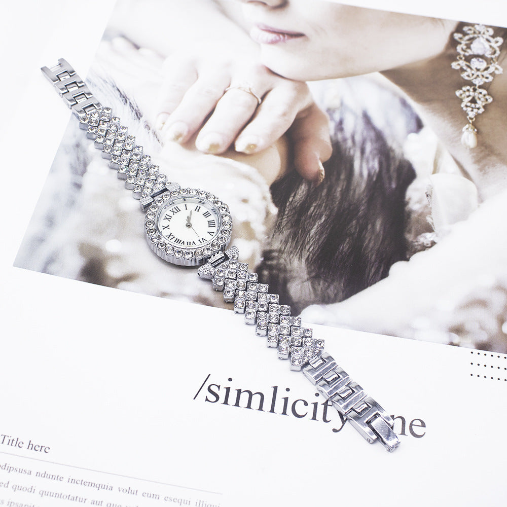 Damlklocka med diamantinspirerad design – elegant och vardagsvänlig stil