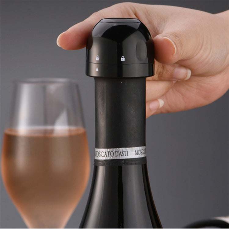 Bouchon de bouteille de vin rouge sous vide en silicone, bouchon de champagne étanche, conserve la fraîcheur, bouchon de vin, accessoires de bar