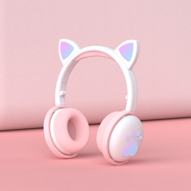 Lysande coola kattöra Bluetooth-headset