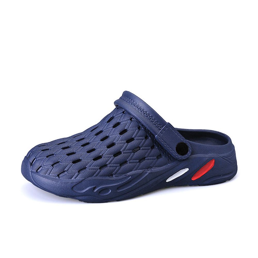 Dois Chinelo e Sandálias Masculinas Tamanho Grande Antiderrapante Moda para Uso Externo na Praia
