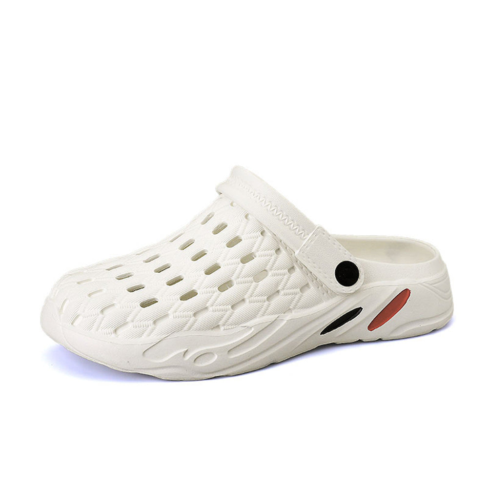 Dois Chinelo e Sandálias Masculinas Tamanho Grande Antiderrapante Moda para Uso Externo na Praia