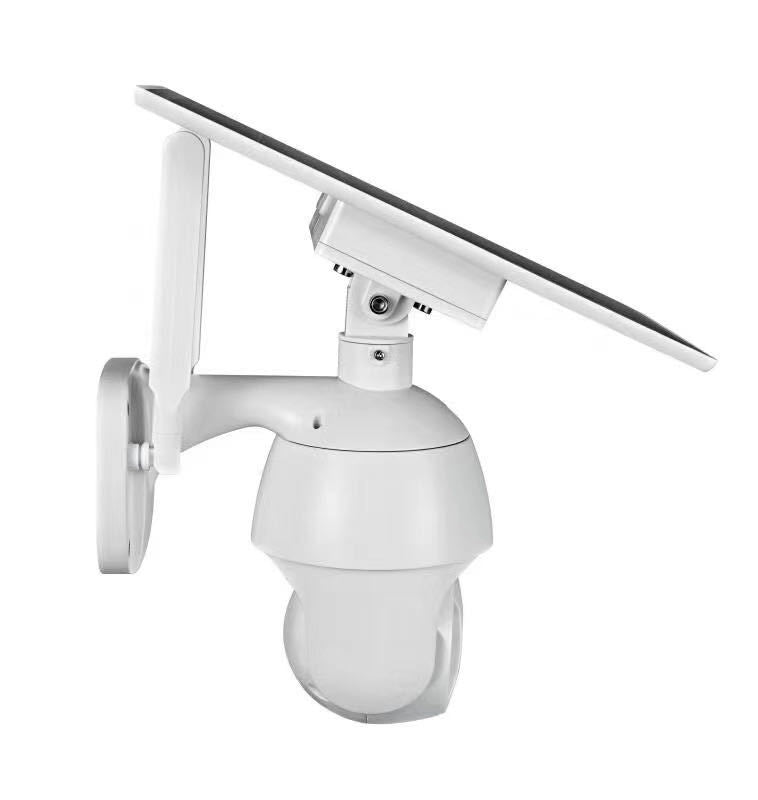 4G SIM-kort Säkerhetsskydd LTE-kamera 1080P IP WIFI Trådlös Smart Home CAM 8W Solpanel Batteri Utomhus Nattseende