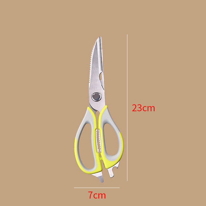 Household Stainless Steel Seafood Food Scissors Multifunctional Powerful Chicken Bone Scissors