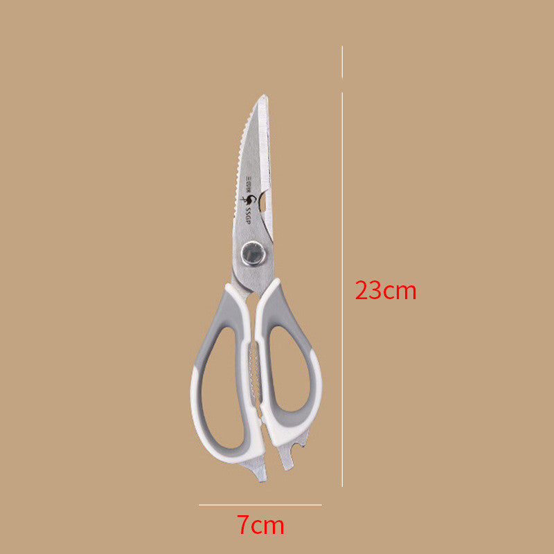Household Stainless Steel Seafood Food Scissors Multifunctional Powerful Chicken Bone Scissors