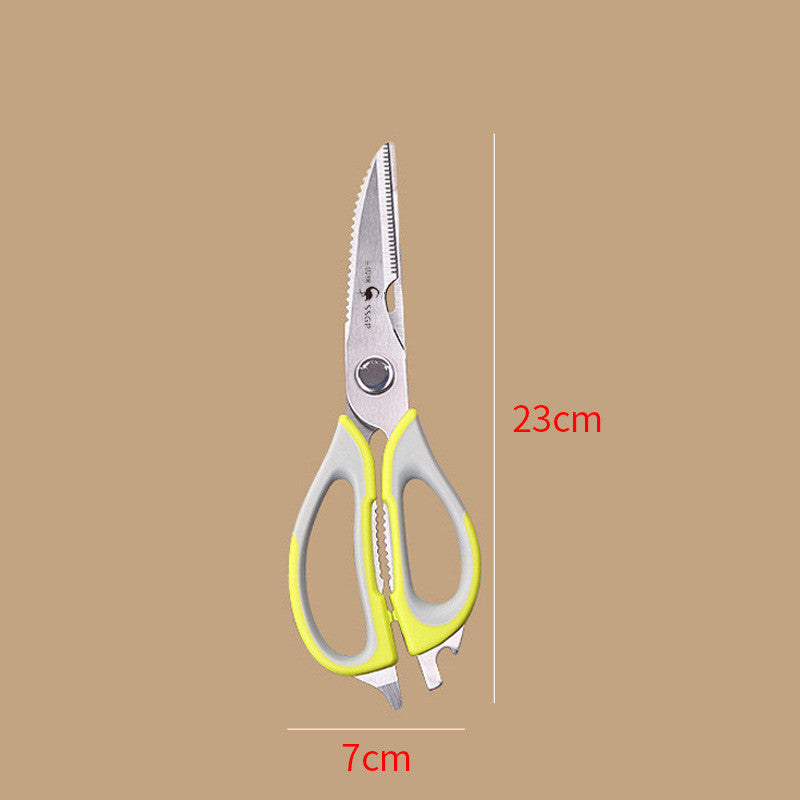 Household Stainless Steel Seafood Food Scissors Multifunctional Powerful Chicken Bone Scissors