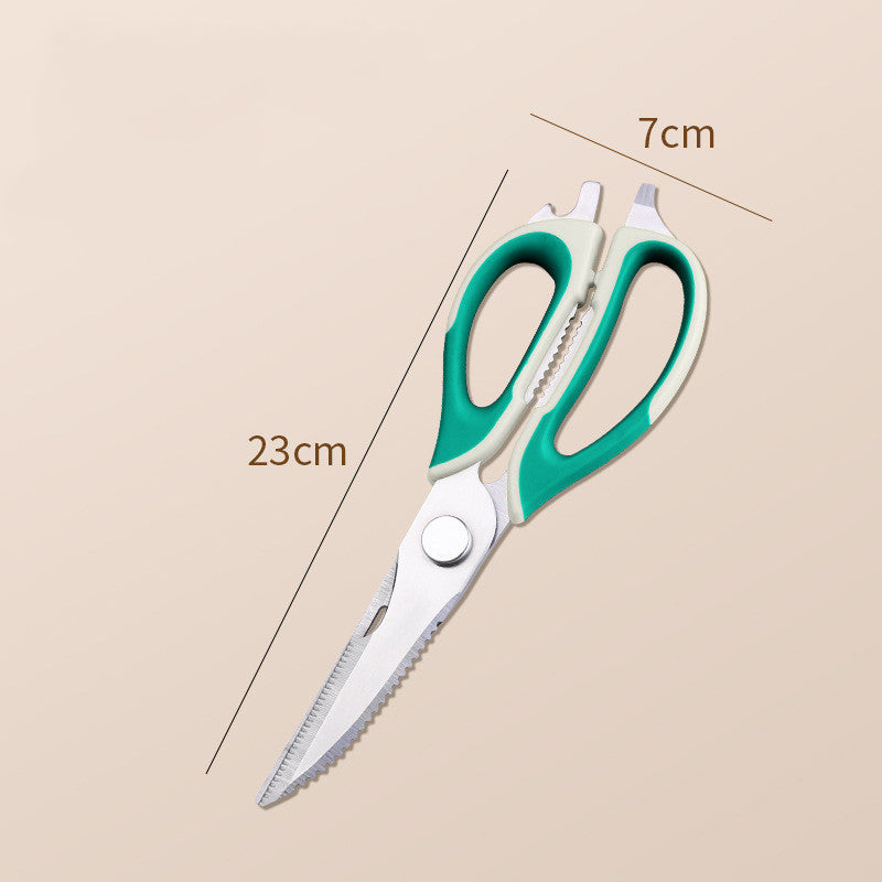 Household Stainless Steel Seafood Food Scissors Multifunctional Powerful Chicken Bone Scissors
