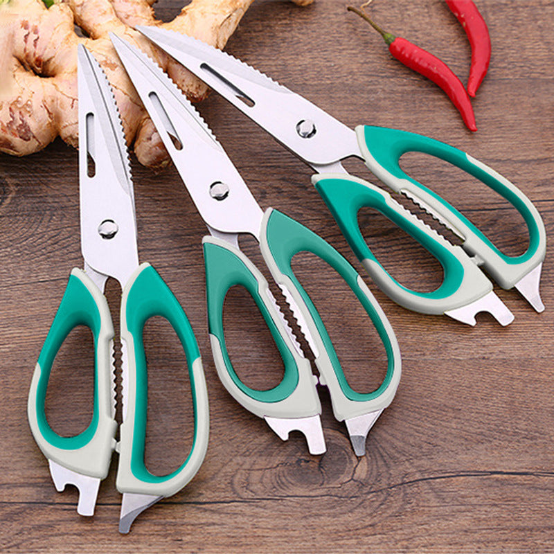 Household Stainless Steel Seafood Food Scissors Multifunctional Powerful Chicken Bone Scissors