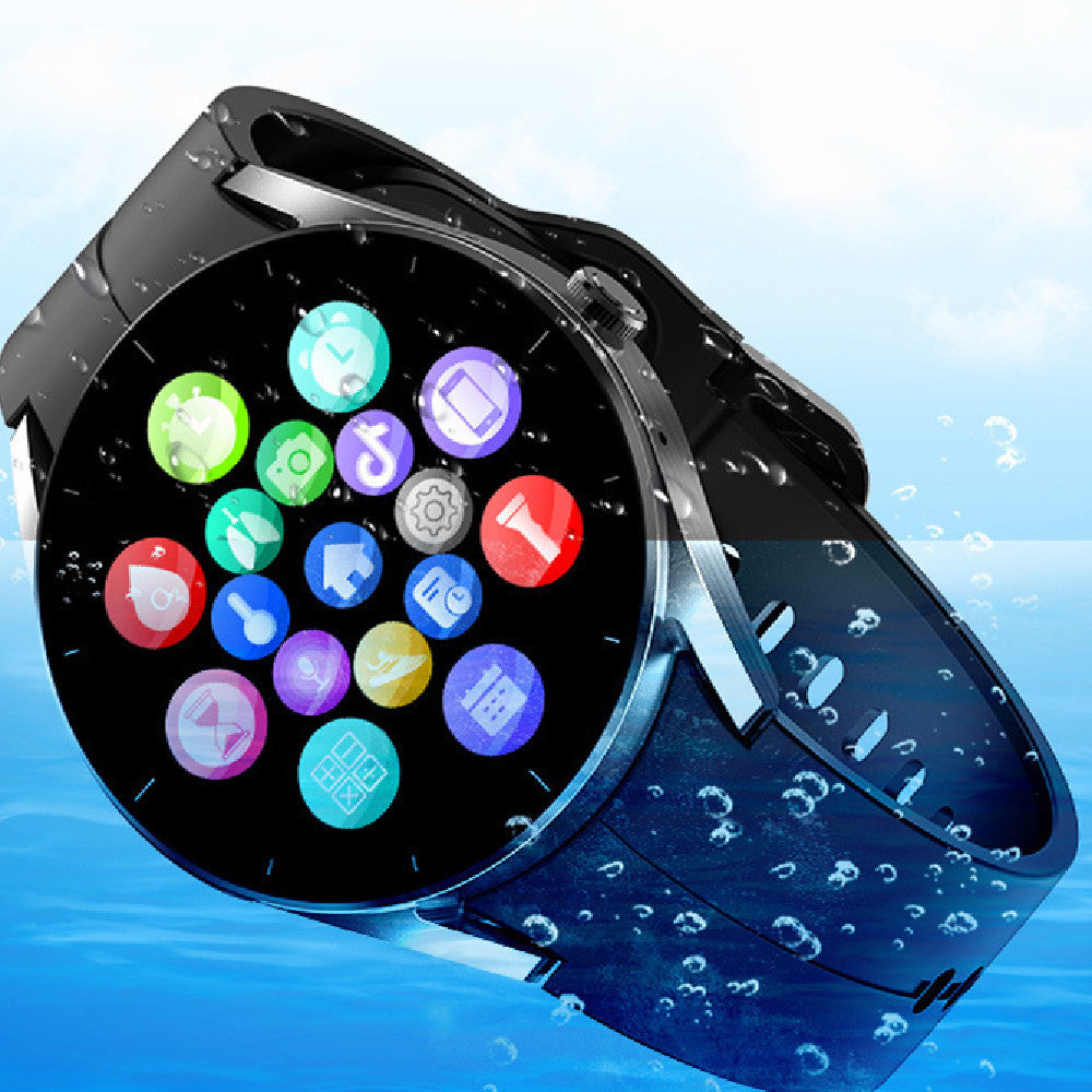 Smartklocka med icke-invasiv sensorteknik som enligt produktbeskrivning kan mäta blodsyra och erbjuda funktioner för övervakning av hälsodata.