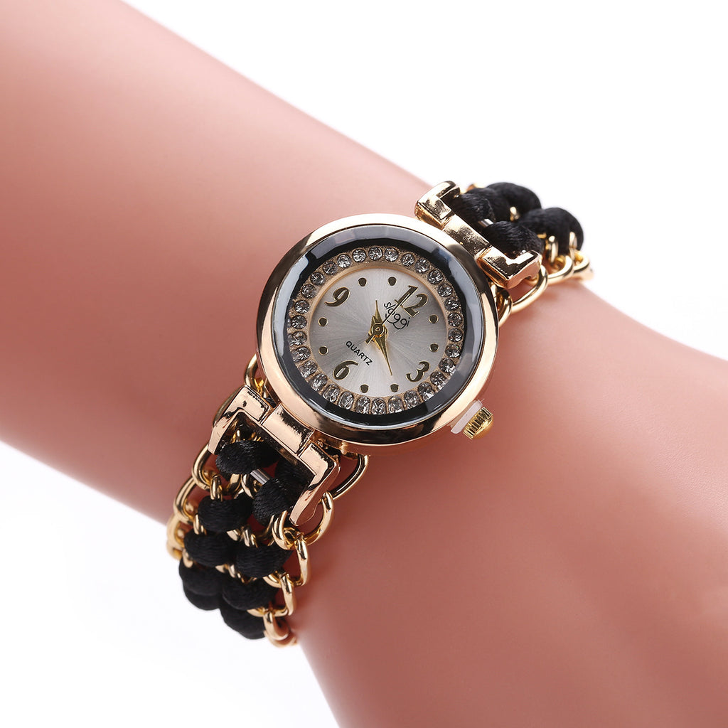 Moderiktig Fritid Dam Analog Quartz Armbandsur 