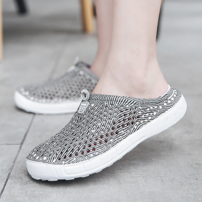 Zapatillas de mujer con aberturas