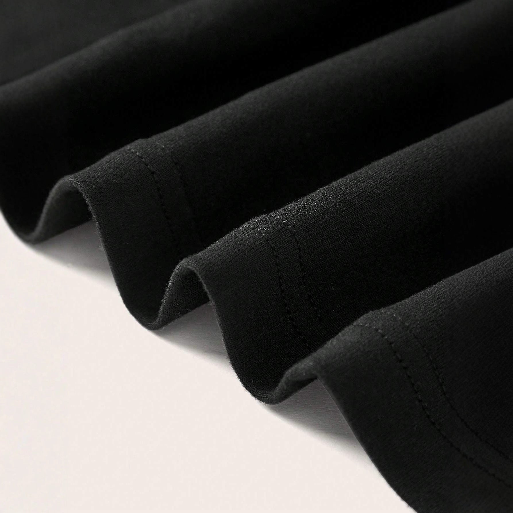 Letter Print Off-shoulder Asymmetric Loose Long Sleeve Top