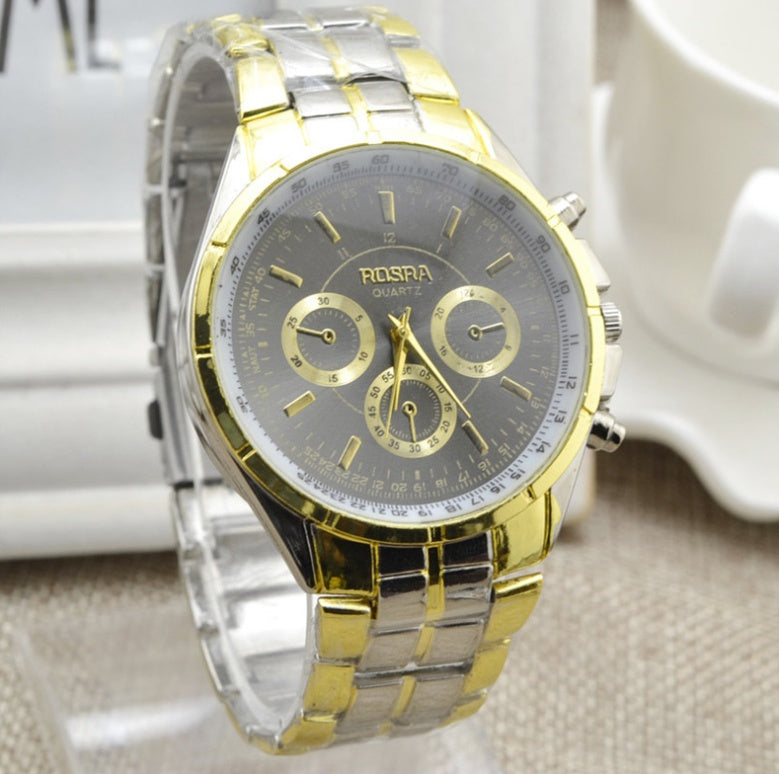 För män som uppskattar stora, moderna och stilrena klockor