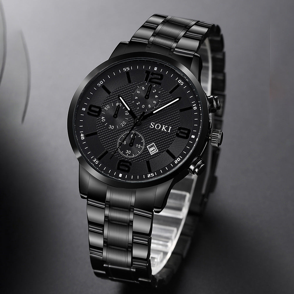 Herrklocka i affärsstil – tidlös och stilren design