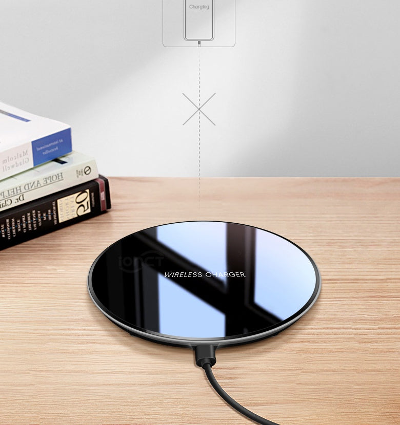 QI trådlös laddare smidig 15w