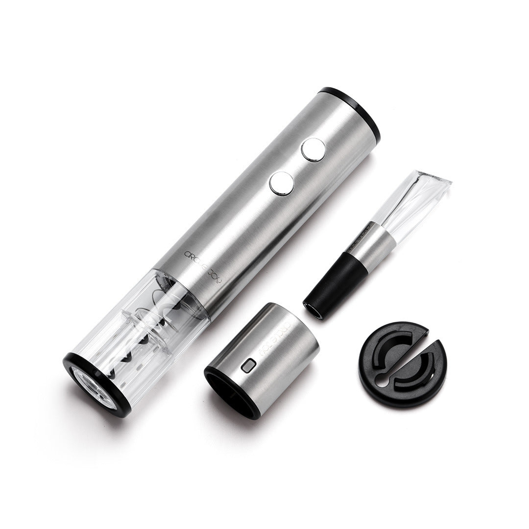 Elektrisk korkskruv vinflasköppnare rostfritt stål