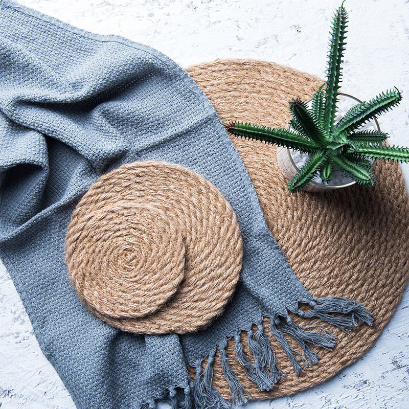 Kitchen table anti-scald heat insulation pad coaster plate mat