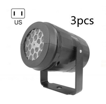 Projecteur LED flocon de neige de Noël – éclairage extérieur et intérieur pour Noël et les fêtes