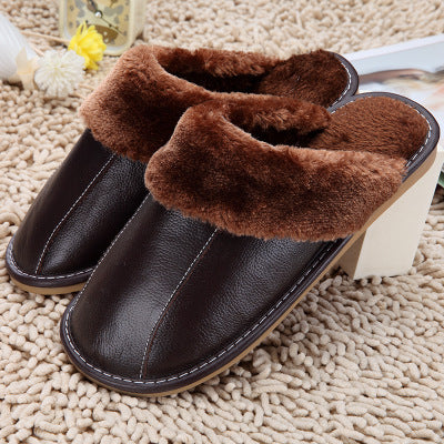 Zapatillas de invierno nuevas de algodón, zapatillas para casa para otoño e invierno