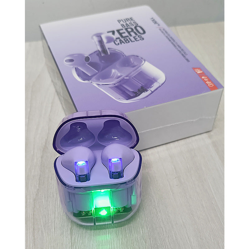 Trådlösa TWS-spel och sportheadset med låg fördröjning