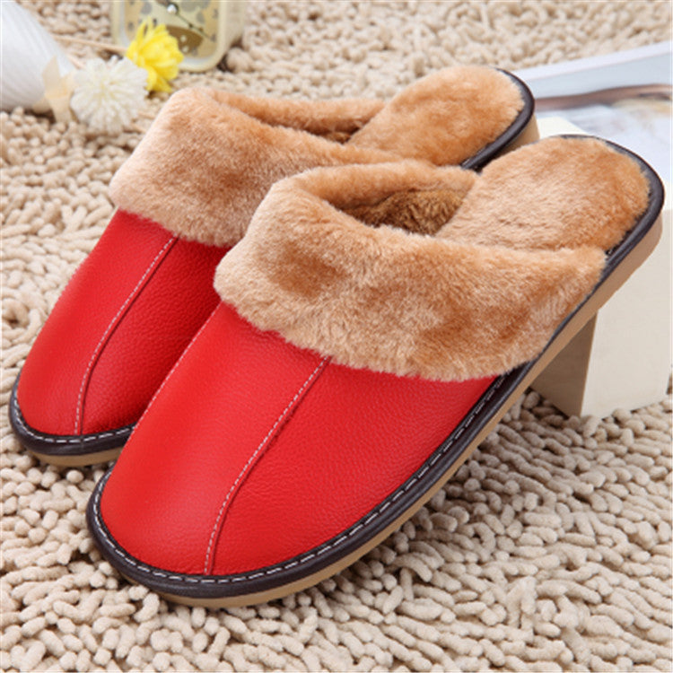 Zapatillas de invierno nuevas de algodón, zapatillas para casa para otoño e invierno