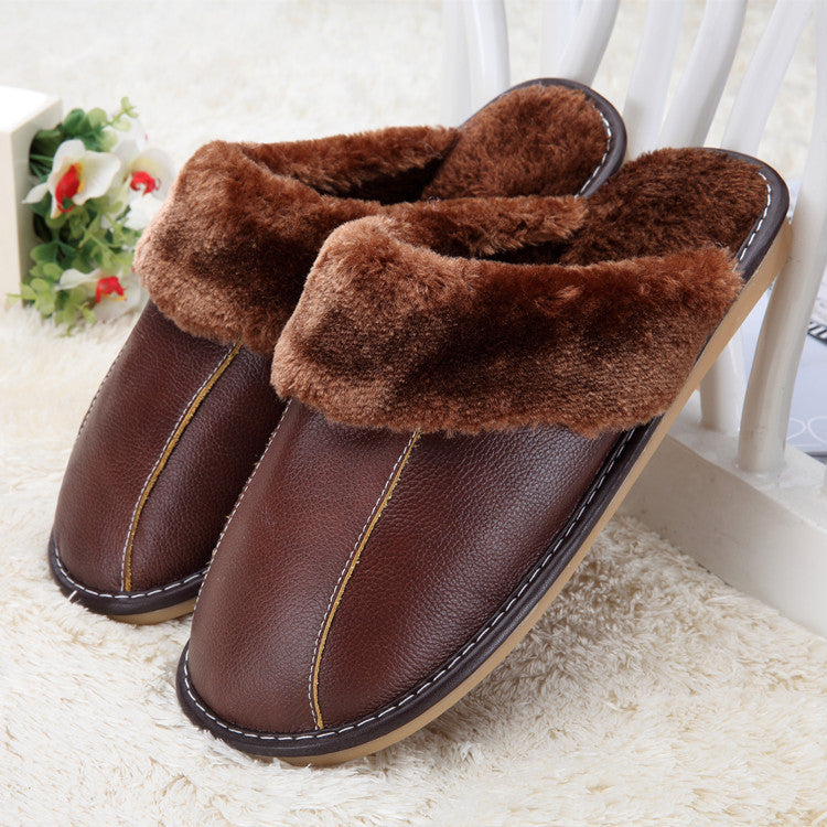 Zapatillas de invierno nuevas de algodón, zapatillas para casa para otoño e invierno