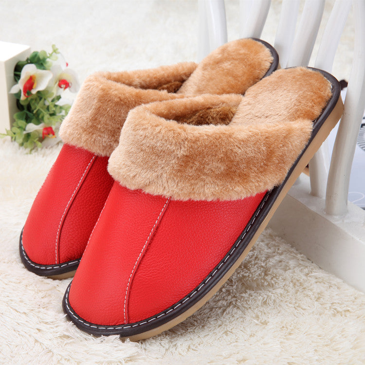 Zapatillas de invierno nuevas de algodón, zapatillas para casa para otoño e invierno