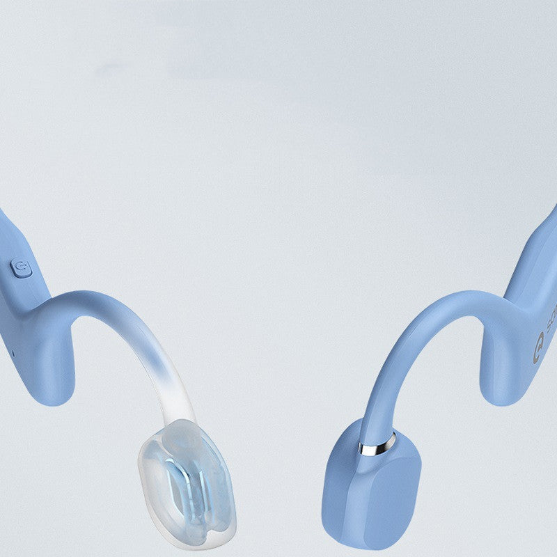 Benledningshörlurar med Bluetooth-sensor för sport och löpning, hängande hals, trådlös sensor